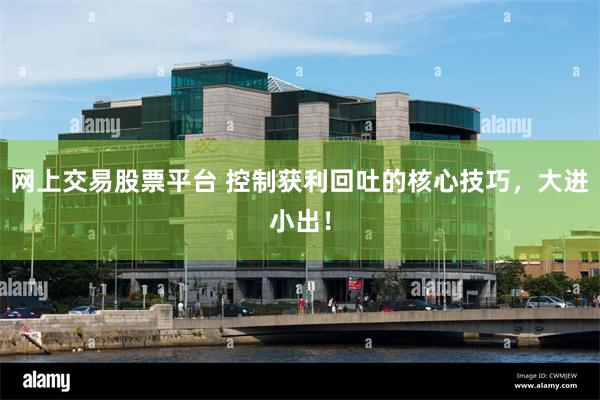 网上交易股票平台 控制获利回吐的核心技巧，大进小出！
